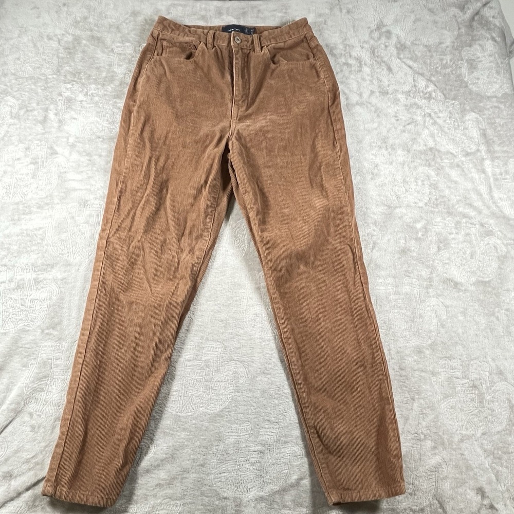 Indigo Rising Corduroy pants womens size 5 Brown Preppy University 80s Y2K